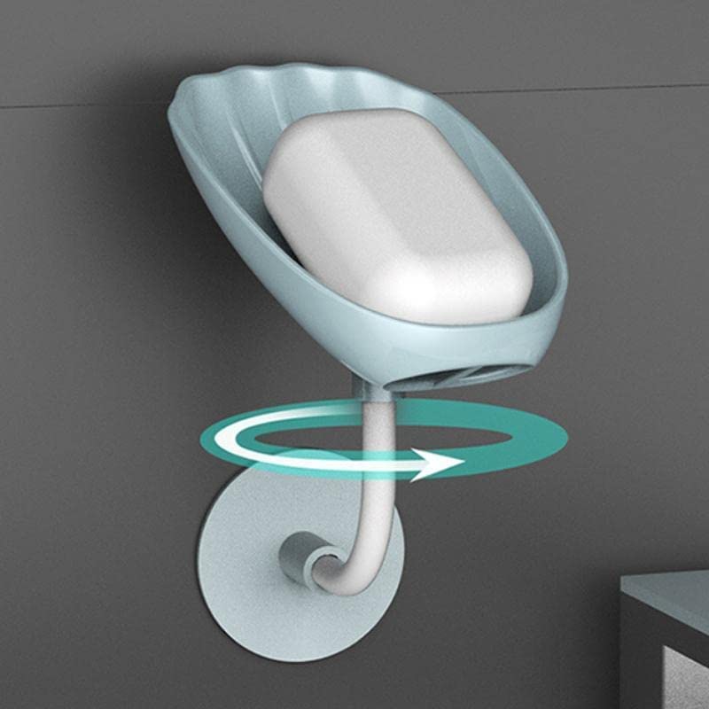 4006 Soap Dish Wall Mounted Soap Dish No-Drilling Soap Holder Self Draining Waterfall Soap Tray Bar Soap Holder for Shower/Bathroom Soap Holder for Shower Adjustable Removable Soap Holder DeoDap 4006 Soap Dish Wall Mounted Soap Dish No-Drilling Soap Holder Self Draining Waterfall Soap Tray Bar Soap Holder for Shower/Bathroom Soap Holder for Shower Adjustable Removable Soap Holder DeoDap